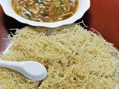 韭黄鸡丝煎面-九大簋家宴(晓港湾店)