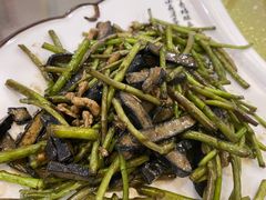 野芦蒿炒臭干-广迎居老正兴菜馆