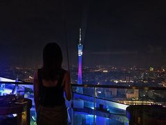 景观位-广州柏悦酒店·悦吧·顶楼露天酒吧