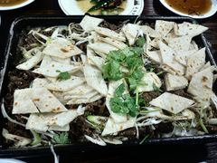 铁板牛肉拌饼-清真永恒华威肉饼(潘家园店)