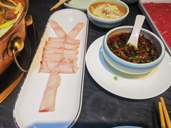 肥锅羊油（免费送的）-南门四季铜锅涮肉(左家庄店)