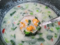 鲜瑶柱菜心粥-南记食粥坊·宵夜大排档(莲花总店)