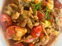 荷塘田鸡烧虾丸子-汉水谣·江景餐厅(江滩店)