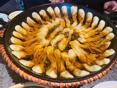 排骨豆角卷子-华盛园卷子王农家菜水库鱼
