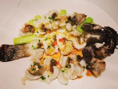 蒜香古法蒸老虎斑-北京厨房(SKP店)