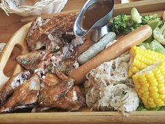 双人份精美德式特色拼盘-宝莱纳啤酒花园餐厅PAULANER BRAUHAUS Nanjing(广州路店)