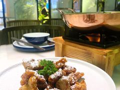 雪花糖醋里脊-绿茶餐厅(宝能太古店)