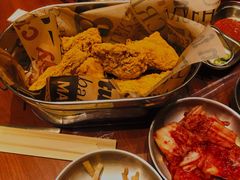 芝士味炸鸡-春熙台韩国料理·章鱼肥牛(西丽店)