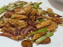 紫苏炒鲜鱿-顺丰国宴(工业博物馆店)