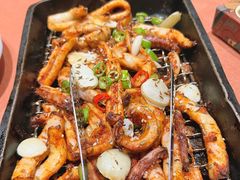 青岛特色烤鱿鱼-船歌·鱼水饺青岛菜(闽江二路店)