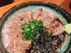芝麻拌鰤鱼-九州酒场ひこぞう(1号店)