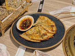 韩式海鲜韭菜饼-焼肉 薩摩牛旬 A5鹿児島黒毛和牛一頭買い　(渋谷本店)