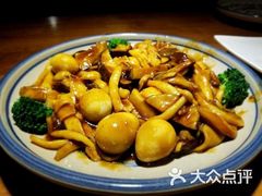 野生菌鹌鹑蛋-小放牛炒菜馆(军校店)