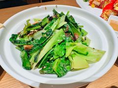 豆豉鲮鱼油麦菜-避风塘·老港味餐厅(虹口龙之梦店)