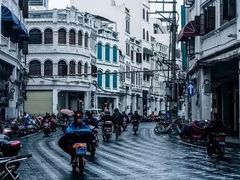 -海口骑楼小吃街