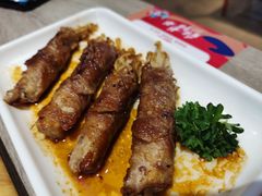 〈金针菇牛肉卷〉-味千拉面(保定万博广场店)