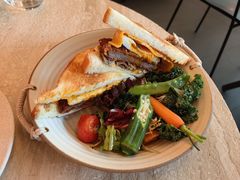 牛排芝士蘑菇北海道三明治-玲婧胡同·Brunch·Kitchen(嘉里城店)