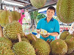 -阿龙榴莲摊