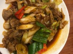 爆炒羊肉-同济大排档