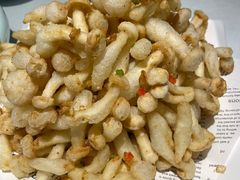 炸蘑菇-百饺园(平山道店)