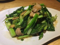 生炒广东菜心-潮粥荟·潮汕砂锅粥(朝阳大悦城店)