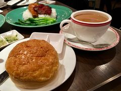 冰火菠萝油+奶茶-新旺茶餐厅(嘉里城店)