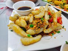 椒盐九肚鱼-凤城康记饭店