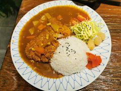 咖喱猪排饭-桥岚·巷子鲜河豚鱼(专门店)