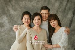 -时光纪亲子全家福照相馆(静安店母女写真父母纪念照)