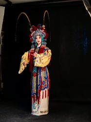 -胭脂猫京剧摄影