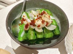 XO酱百合炒龙豆-自如ZSPACE四合院艺术餐厅