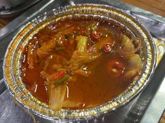 娃娃菜粉丝-小四川特色烤鱼(新城总店)