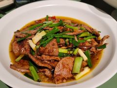 小葱炒猪肝-南堂小馆·川菜馆(德商国际店)