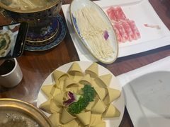 菊花豆皮-和院老火锅铜锅烧烤海鲜(朱雀大街店)