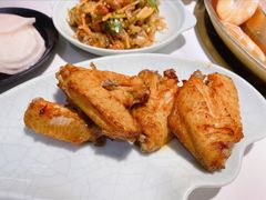 秘制烤鸡翅-猪啊牛呀羊啊铜盘烤肉(正大广场店)