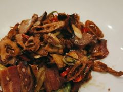 双菇拌鸭胗-北平盛世·新京菜·北京烤鸭(劲松·双井店)