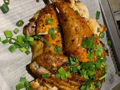 绿茶葱香烤鸡-绿茶餐厅(乐峰广场店)