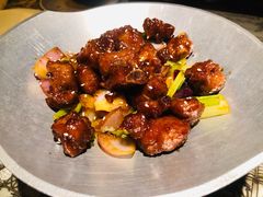 蒜香蜜汁排骨-绿茶餐厅(深圳龙华天虹购物中心店)