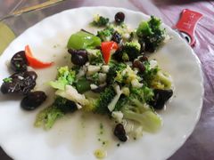 -陕北农家小吃风干羊肉剁荞面