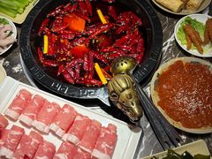 -渝大狮毛肚老火锅(遂宁万达店)