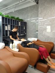 -INS羽毛接发·巴黎画染