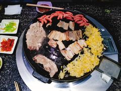 烤猪五花肉-海花锅盖烧烤店(怡馨家园店)