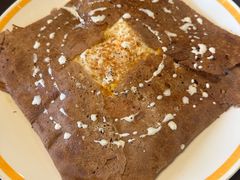 咖喱鸡肉菠菜鸡蛋奶油荞麦薄饼-La Creperie法餐厅(桃江路店)