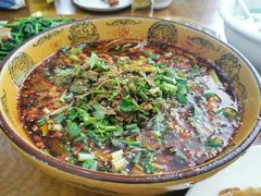 老板娘亲自拌匀的鳝丝-乐山第一家临江鳝丝(茶坊路店)