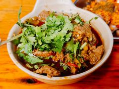 麻辣香菜牛肉-老瓦房冷锅串串(文殊院店)