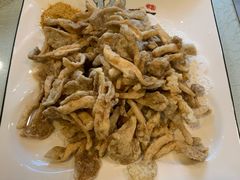 软炸鲜蘑-黄家饺子东北特色菜馆(湖滨商业街店)