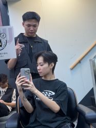 -藤野造型专业烫染接发