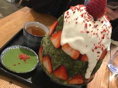 抹茶草莓生乳-WONDER ICE 萬得冰田(建設路总店)