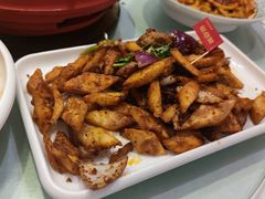 蒸馕炒烤肉-撒拉花儿·新疆菜·清真(太阳宫店)