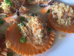 蒜蓉粉丝蒸扇贝-四川小胡子海鲜(丁村万人海鲜广场店)